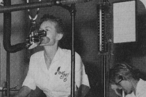 Myrtle “K” Cagle undergoing secret astronaut testing.
