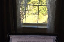 I spent several memorable days writing These Fevered Days in Dickinson’s bedroom, taking in what the poet saw and heard.